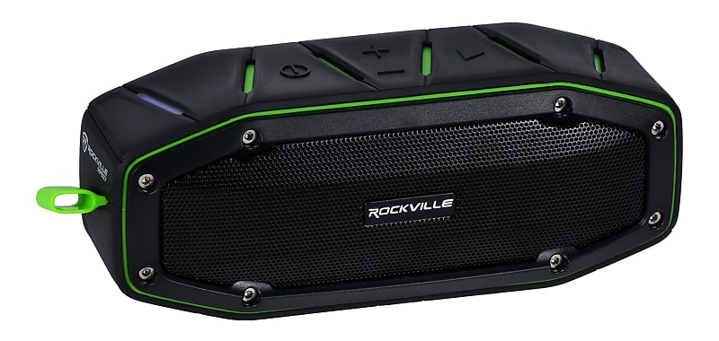 Rockville RPB27 V2 20w Portable Waterproof Bluetooth Speaker w Bumping Bass+TWS image 1