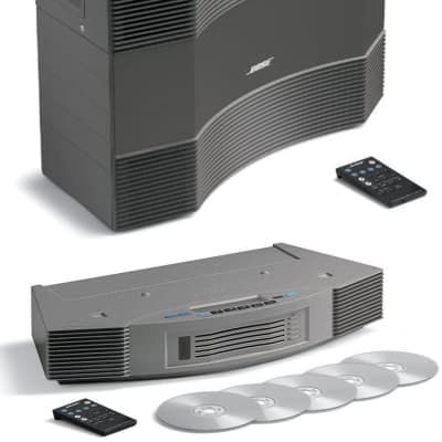 Bose Acoustic Wave Music System with Bose 5-CD Multi Disc Changer II - Titanium Silver image 2