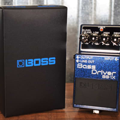 Boss BB-1X Bass Driver Overdrive Effect Pedal image 1