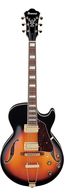 Ibanez Artcore Series AG75 Semi-Hollow Body Electric Guitar in Brown Sunburst image 1