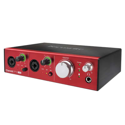 Focusrite Clarett 2Pre USB 10-In/4-Out Studio Recording Audio Interface Package image 6
