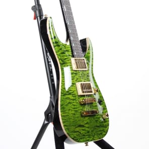 ESP Horizon Original Series See Thru Green Exhibition Electric Guitar image 8