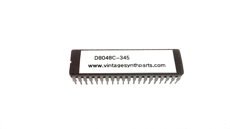 NEC D8048C-345 Mask Rom Cpu for Korg Polysix and Trident MK2 D8048-345 image 1