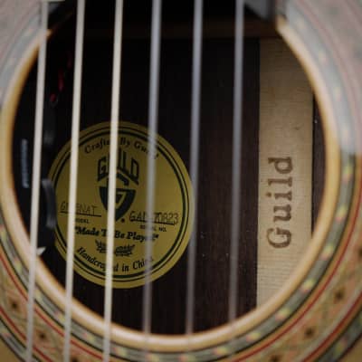 Guild GN-5NAT Classical Nylon Acoustic / Electric Solid Wood Cedar/Rosewood Guitar w/ OHSC image 16