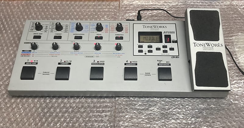 ToneWorks Korg AX1000G Modeling Signal Processor