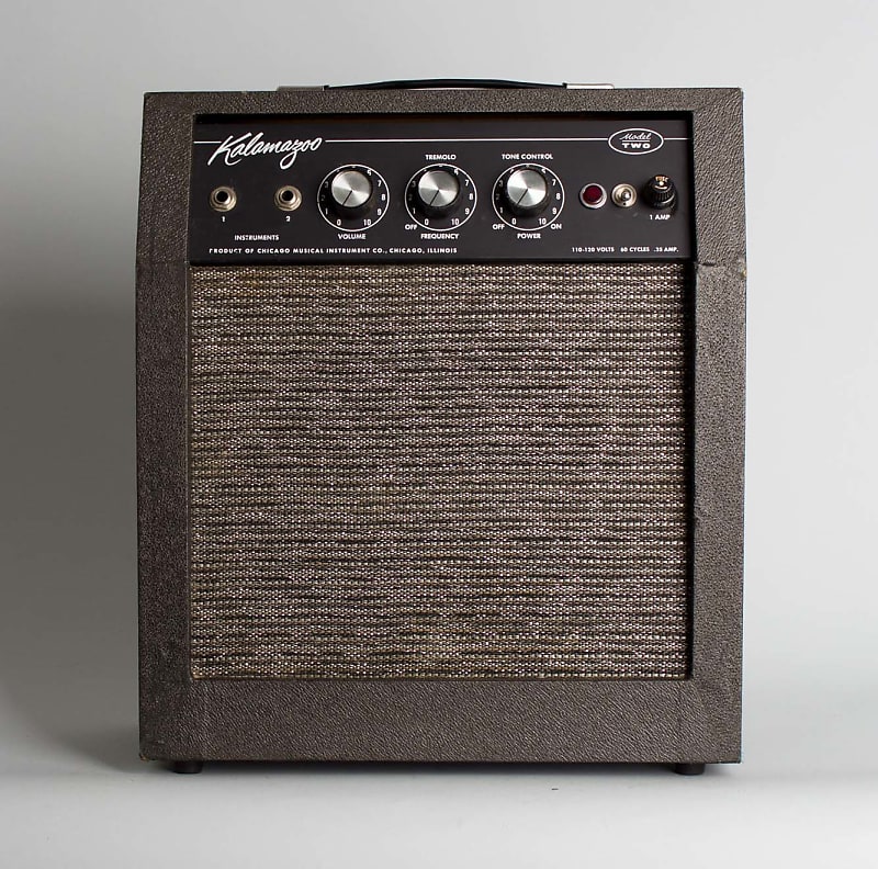 Kalamazoo  Model Two Tube Amplifier (1966). image 1
