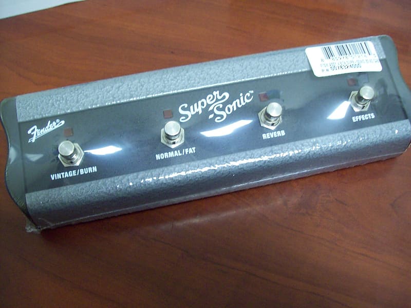 Fender 4Button Footswitch For SuperSonic 22 Amplifier, Reverb