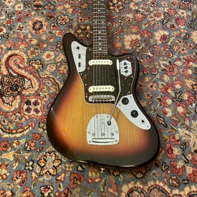 2016 Fender Japan  Classic 60s Jaguar MIJ with Curtis Novak Pickups and Fender Johnny Marr Hard Case image 2