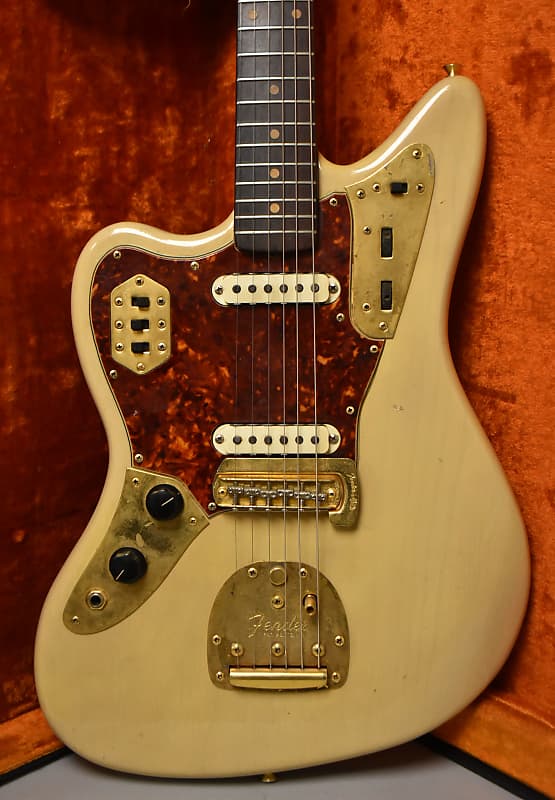 1963 Fender Jaguar Left-Handed Blonde Pre-CBS w/OHSC image 2