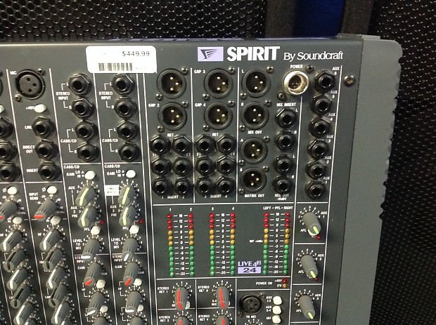 Soundcraft Spirit Live 4-2 Grey | Reverb