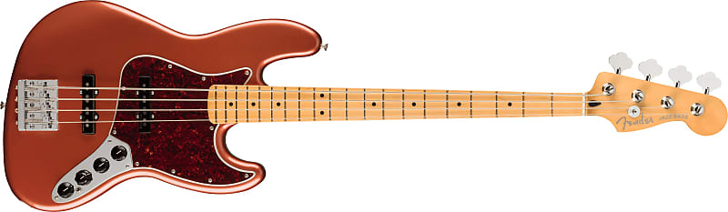 Fender Player Plus Jazz Bass, Maple Fingerboard, Aged Candy Apple Red image 1