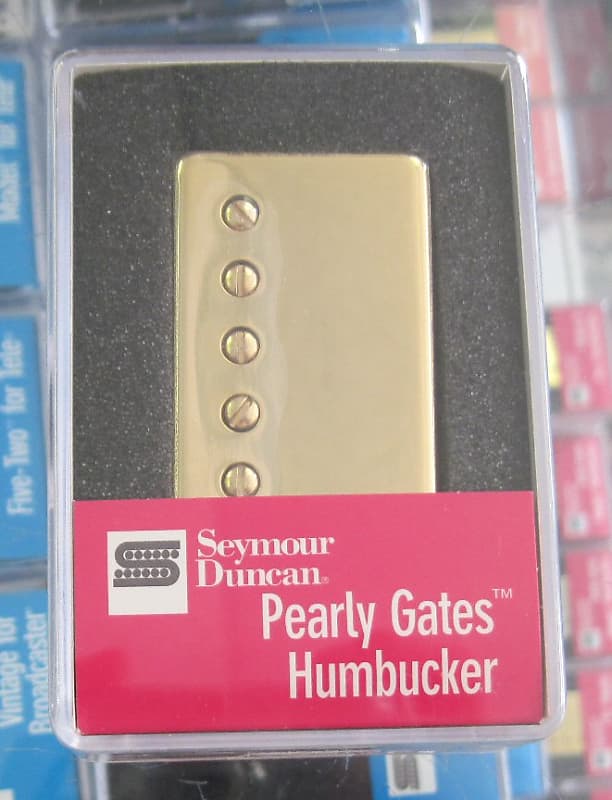 Seymour Duncan Pearly Gates Humbucker Bridge Pickup Gold SH-PG1b image 1