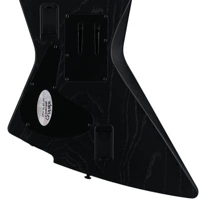 Schecter Jake Pitts E-1 FR-S Electric Guitar, Satin Black Open Pore image 7