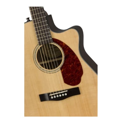 Fender CC-140SCE Concert 6-String Acoustic Guitar (Right-Hand, Natural) image 3