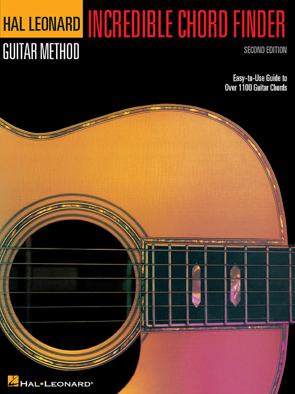 Hal Leonard Guitar Method: Incredible Chord Finder - 9 inch. x 12 inch. Edition image 1