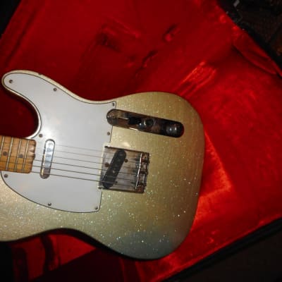 1968 Fender Telecaster  Refinished in Sparkle Nitro image 11