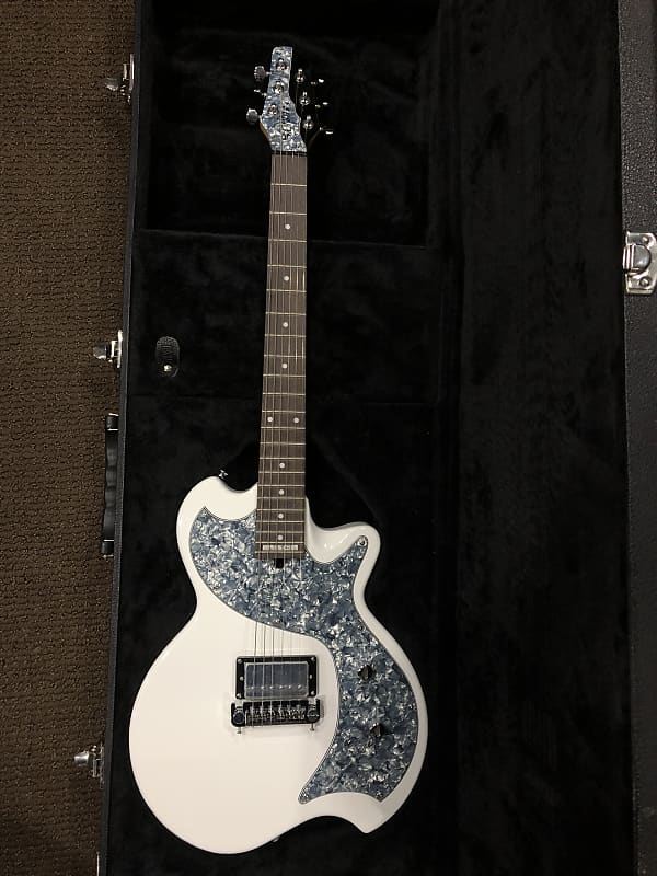 Richie Sambora Bon Jovi White ESP SA-1 Pre Production Guitar - Owned by Chris Hofschneider image 1