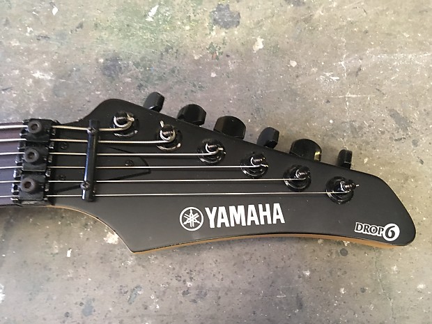 Yamaha RG420S Drop 6 Matt Black Baritone Guitar