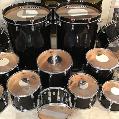 Eric Carr of KISS Personal Drum Set 1989 Custom HITS Tour Cannon 24x32 Bass Drums Authenticated COA image 14