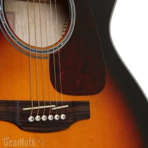 Takamine GJ72CE Jumbo Acoustic-Electric Guitar - Brown Sunburst image 5