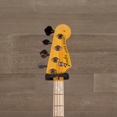 Fender American Original 70s Jazz Bass Natural w/ Binding and Block Inlay w/ Case image 5