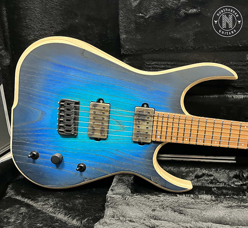 Skervesen Velociraptor 6 2023 Swamp Ash Blue Burst | Reverb