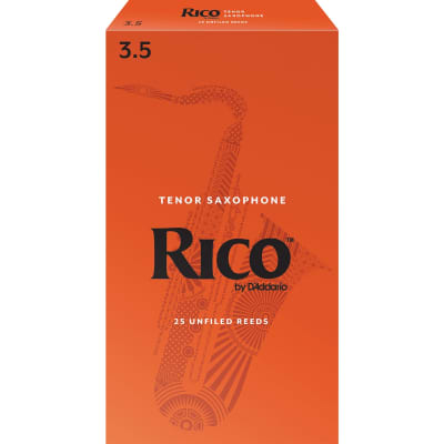 Rico Tenor Saxophone Reeds - #3.5, 25 Box image 3