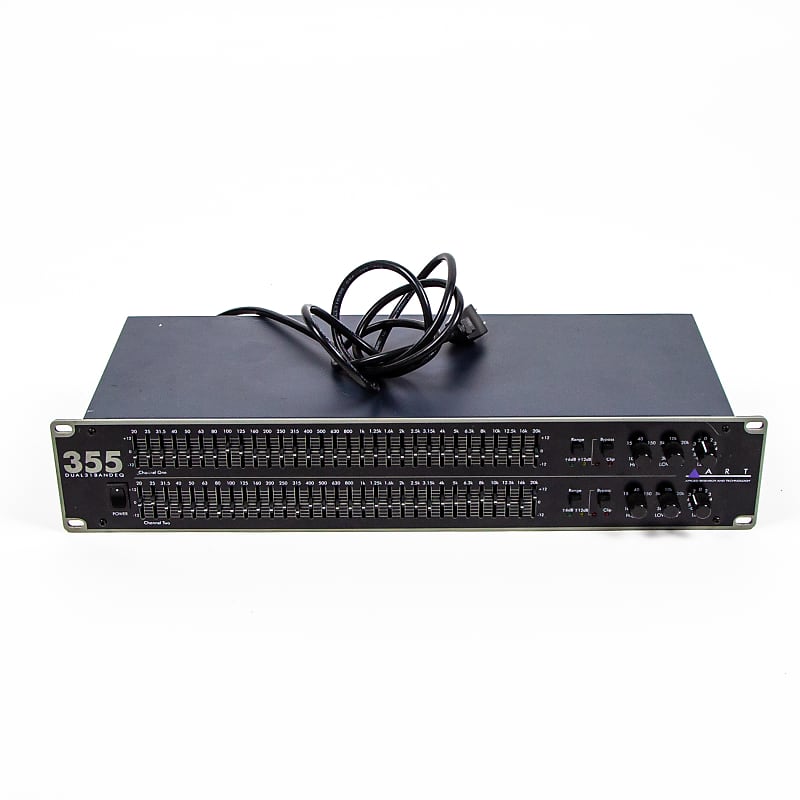 ART Pro Audio EQ355 Dual 31 band EQ Reverb