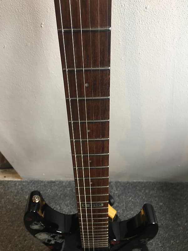 ESP LTD スカルローズ　M-200SR エレキギター ESP LTD M200SR Skull & Roses w/OHSC