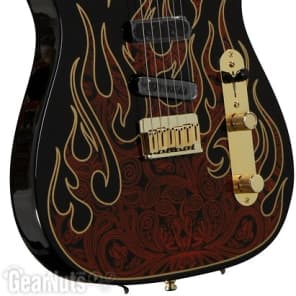 Fender James Burton Telecaster - Red Paisley Flames image 2