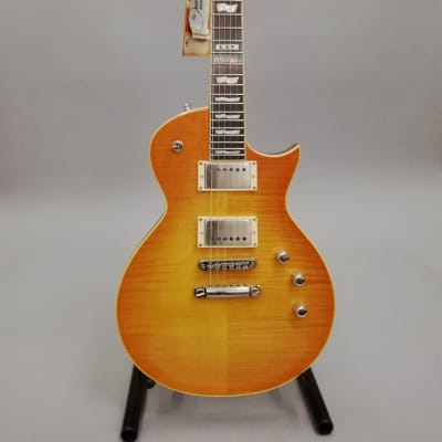 ギター ESP E-II EC FM/EMG Lemon Burst Esp e ii eclipse lemon burst | Reverb