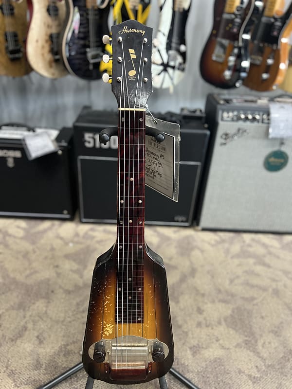 Harmony H5 Lap Steel 1951 Sunburst Reverb