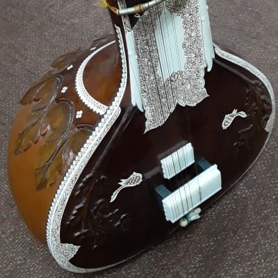 P. & Brothers double Gourd Sitar w/case image 1