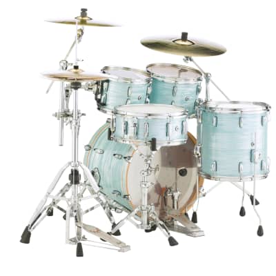 Pearl Session Studio Select Ice Blue Oyster 20x14/10x7/12x8/14x14 Drums Shell Pack & GigBags Authorized Dealer image 12
