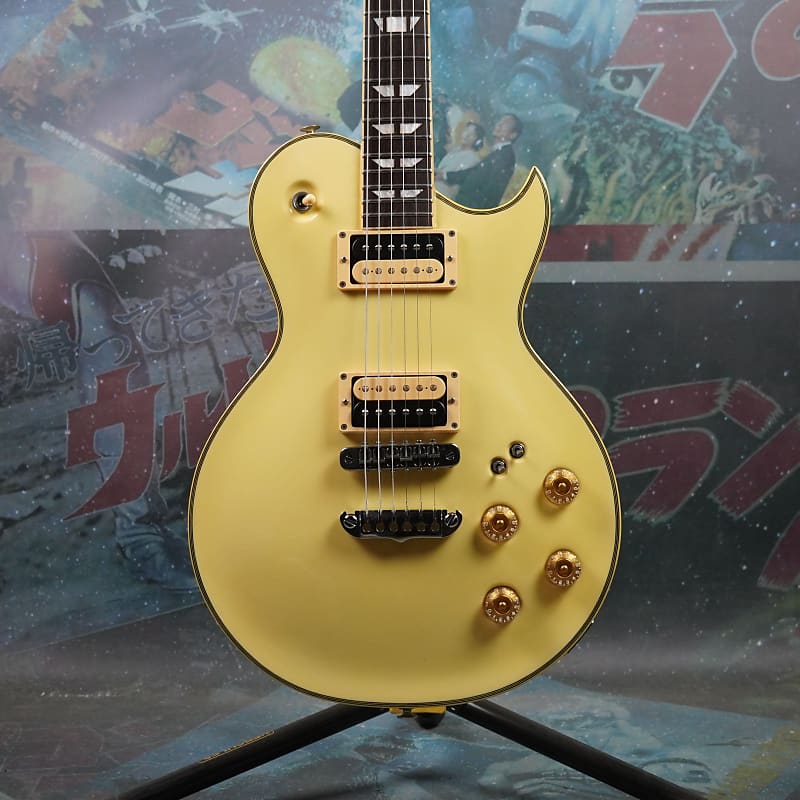 Aria Pro II PE-60 1984 Ivory White MIJ Japan Matsumoku | Reverb