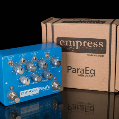 Used Empress ParaEQ with Boost EQ Effect Pedal with Box image 1