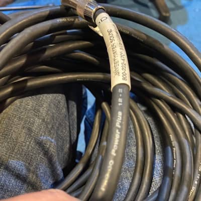 ProCo 50' Speakon-1/4" 12 Gauge Speaker cables  2000's  PAIR image 3
