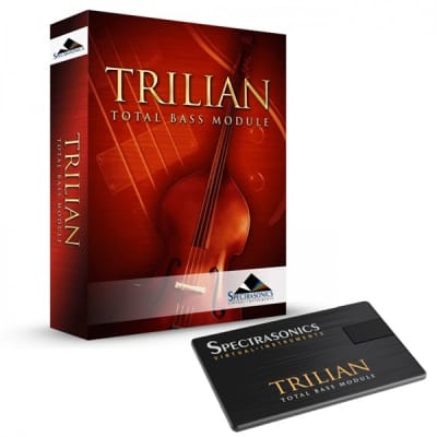 New Spectrasonics Trillian - Total Bass Virtual Instrument Boxed Software Recording for Mac/PC image 1