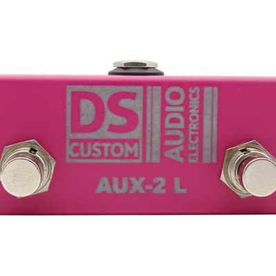 DS Custom Audio Electronics AUX-2 L (Latching Footswitch) - Quasar & Matte Coating image 2