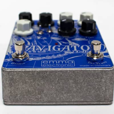 Emma Electronic Navigator Delay with Tap Tempo Guitar Effect Pedal image 7
