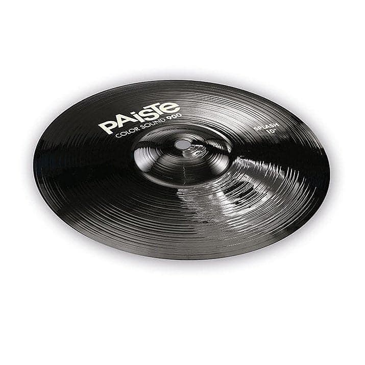 Paiste 900 Series Color Sound Black 10 Splash Cymbal image 1