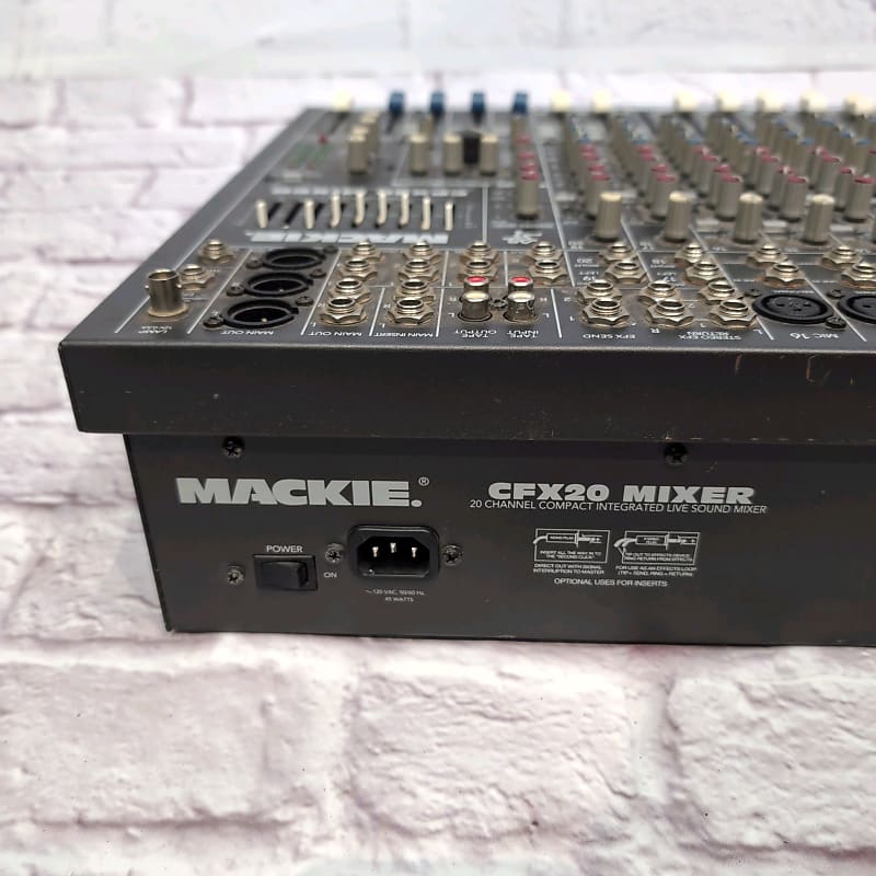 Mackie CFX20 MKII 20-Channel Compact Integrated Live Sound Reinforcement  Mixer