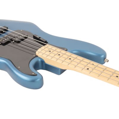 Used Fender American Performer Precison Bass Satin Lake Placid Blue 2019 image 6