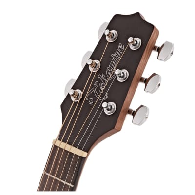 Takamine GX11ME Taka-Mini Travel 3/4 Size Electro Acoustic Guitar, Natural image 4