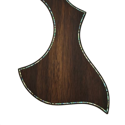 Bruce Wei, Guitar Part Rosewood Pickguard - Gibson HummingBird Type B , Abalone Inlay (755) for sale