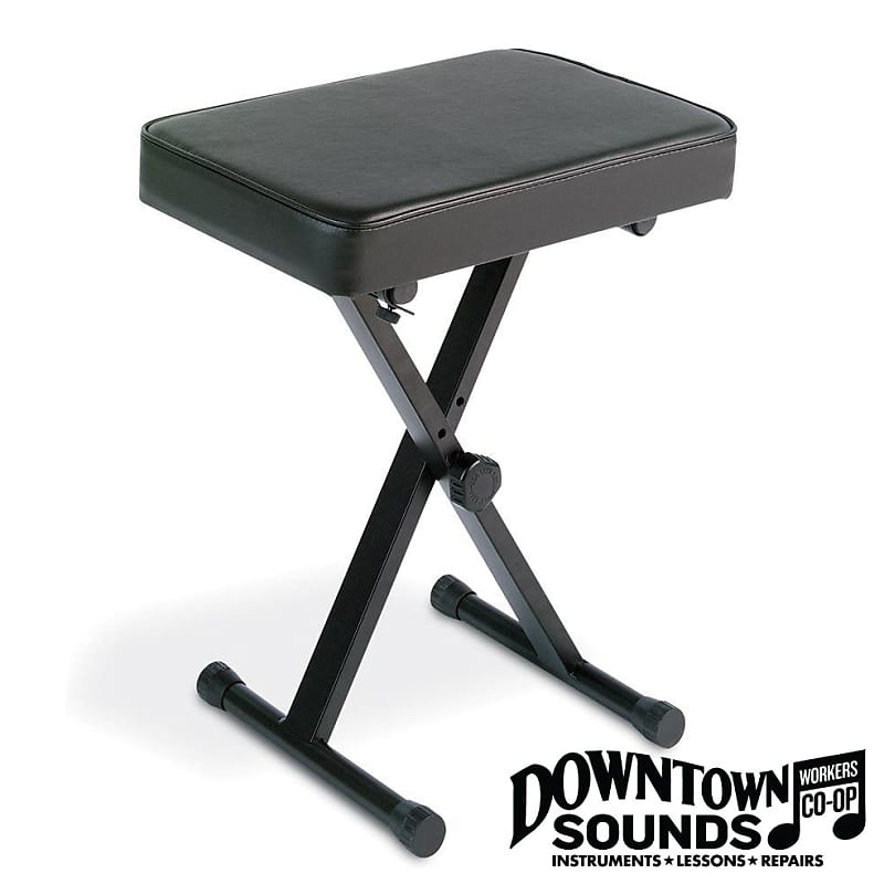 Yamaha Adjustable Keyboard Bench - Folding - X-Style image 1