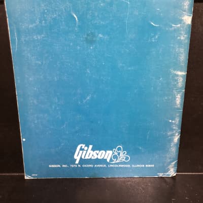 Vintage rare Gibson B B king music  book image 4