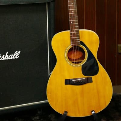 Vintage 1970's made Yamaha Acoustic Guitar FG-152B Orange Label 