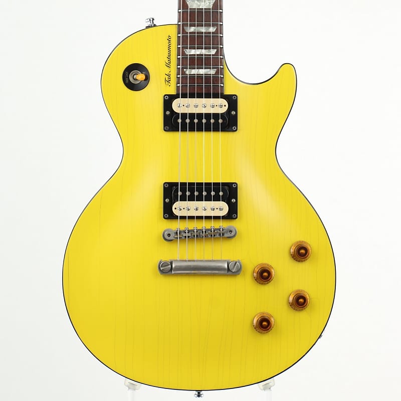 GIBSON USA Tak Matsumoto Les Paul Canary Yellow 1999 [SN 92369520] (10/24)  | Reverb UK