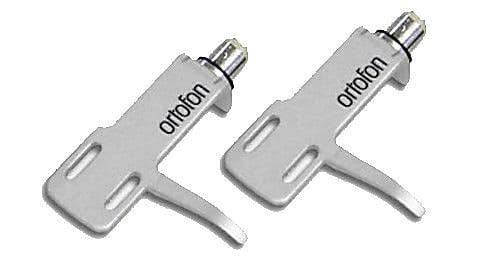 2x Ortofon SH-4 Silver Headshell w / Universal Mount, Ergonomic Finger Lift SH4  			